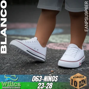 063-NIÑOS 23-28 BLANCO