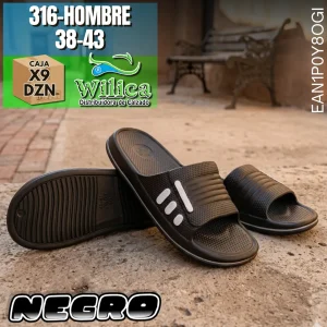 316-HOMBRE 38-43 NEGRO